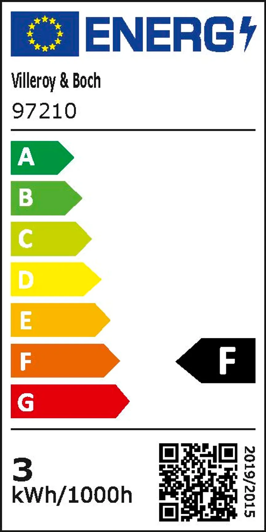 Akku-Tischleuchte"Seoul RC" energielabel