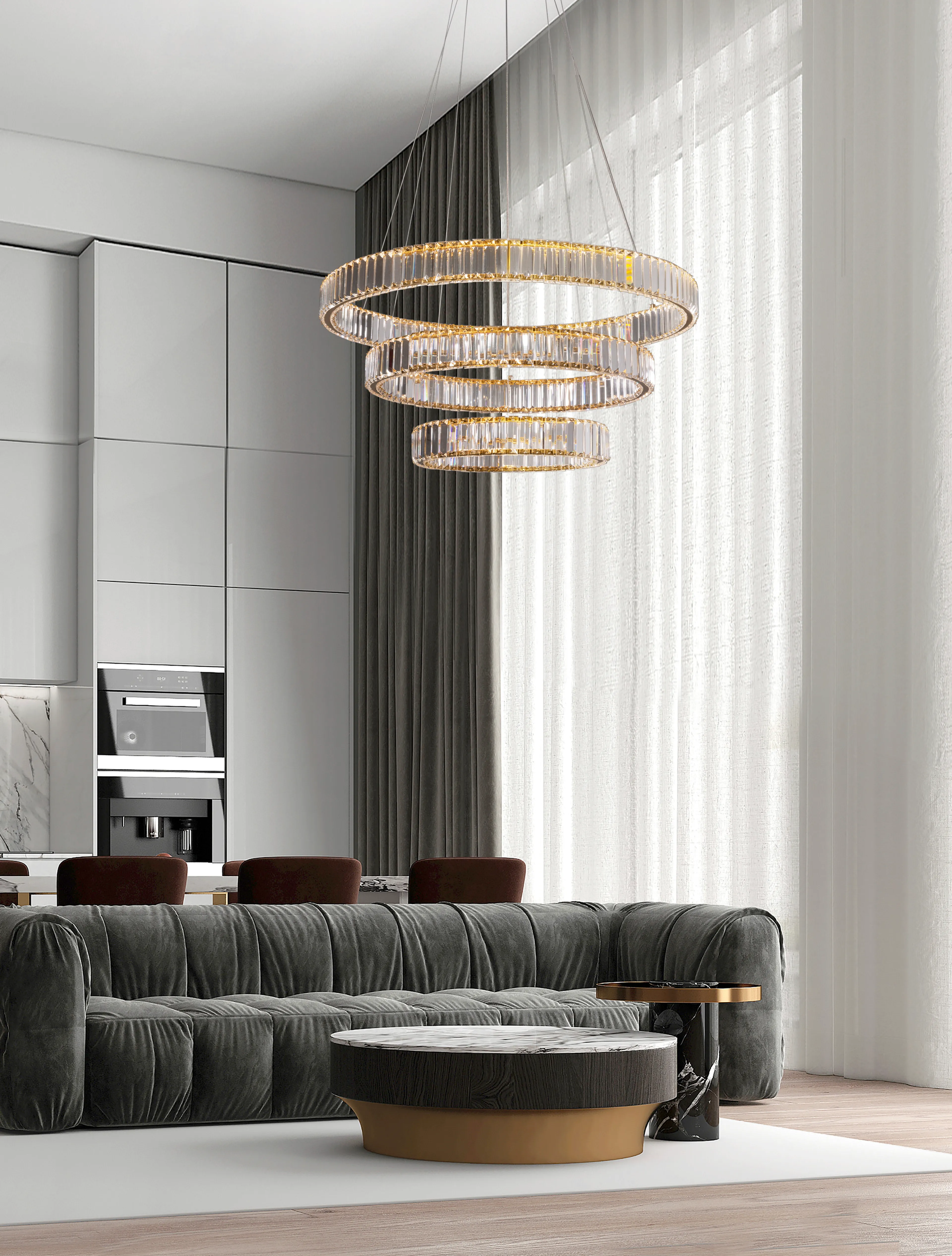 LED-Pendelleuchte Aurelia