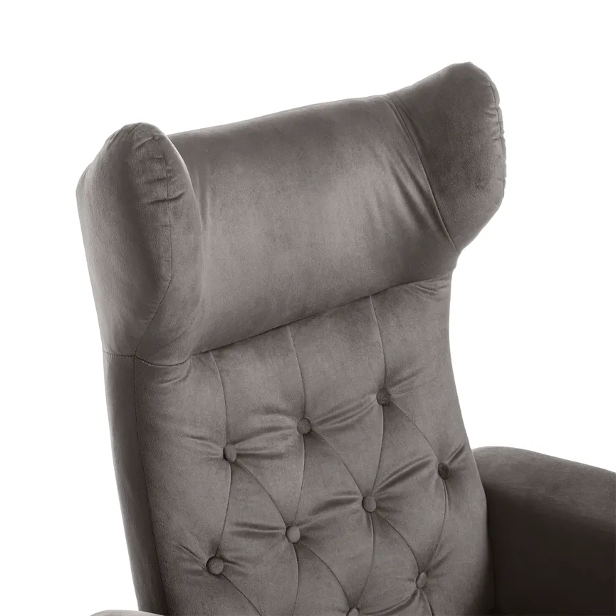 Relaxsessel + Hocker detail