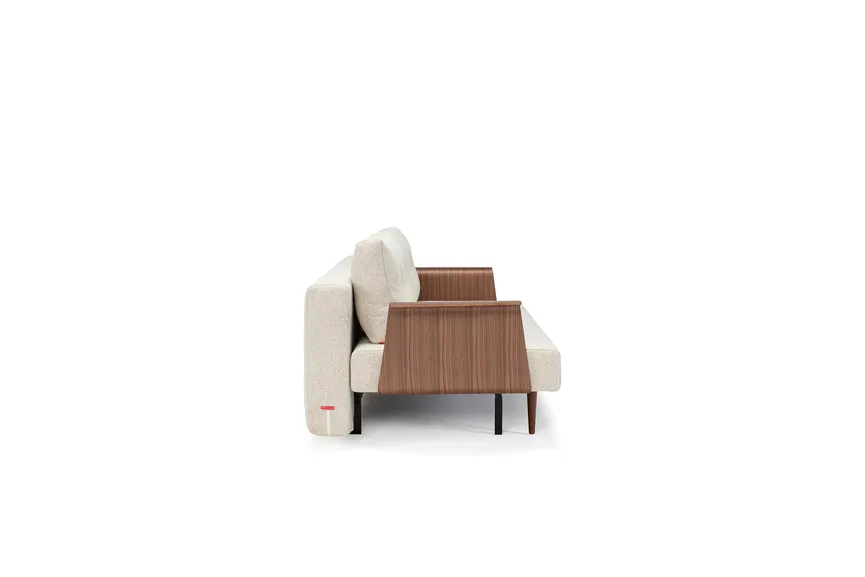Sofa+AL dunkles Holz detail
