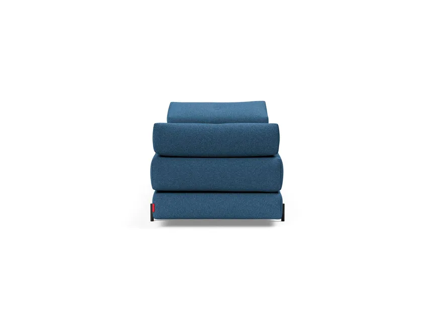 Klappsofa Indu schwarz detail