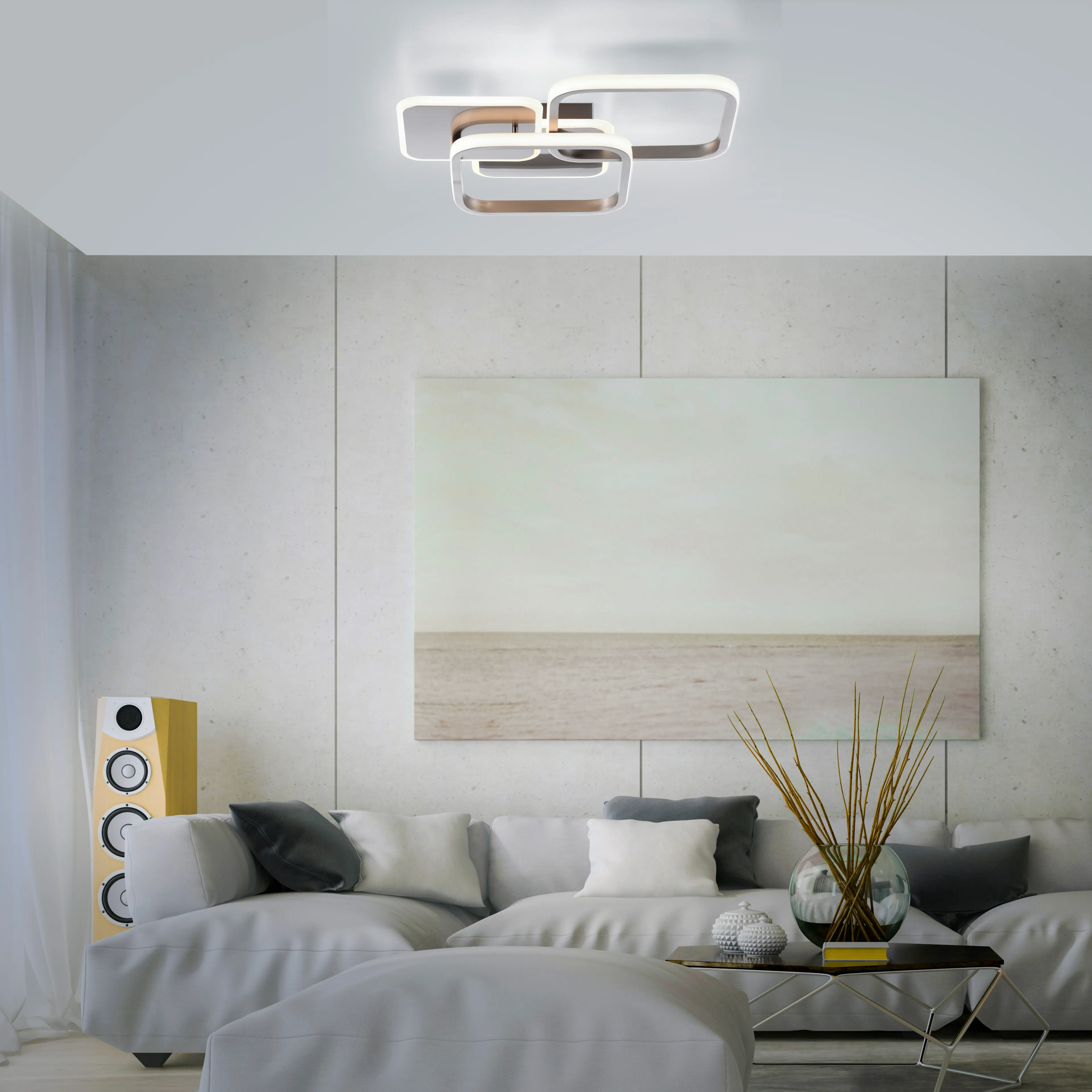 LED-Deckenleuchte Sevent