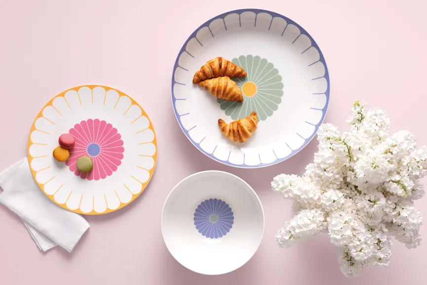 Salatschale "Fleur" 2,5 Liter milieu