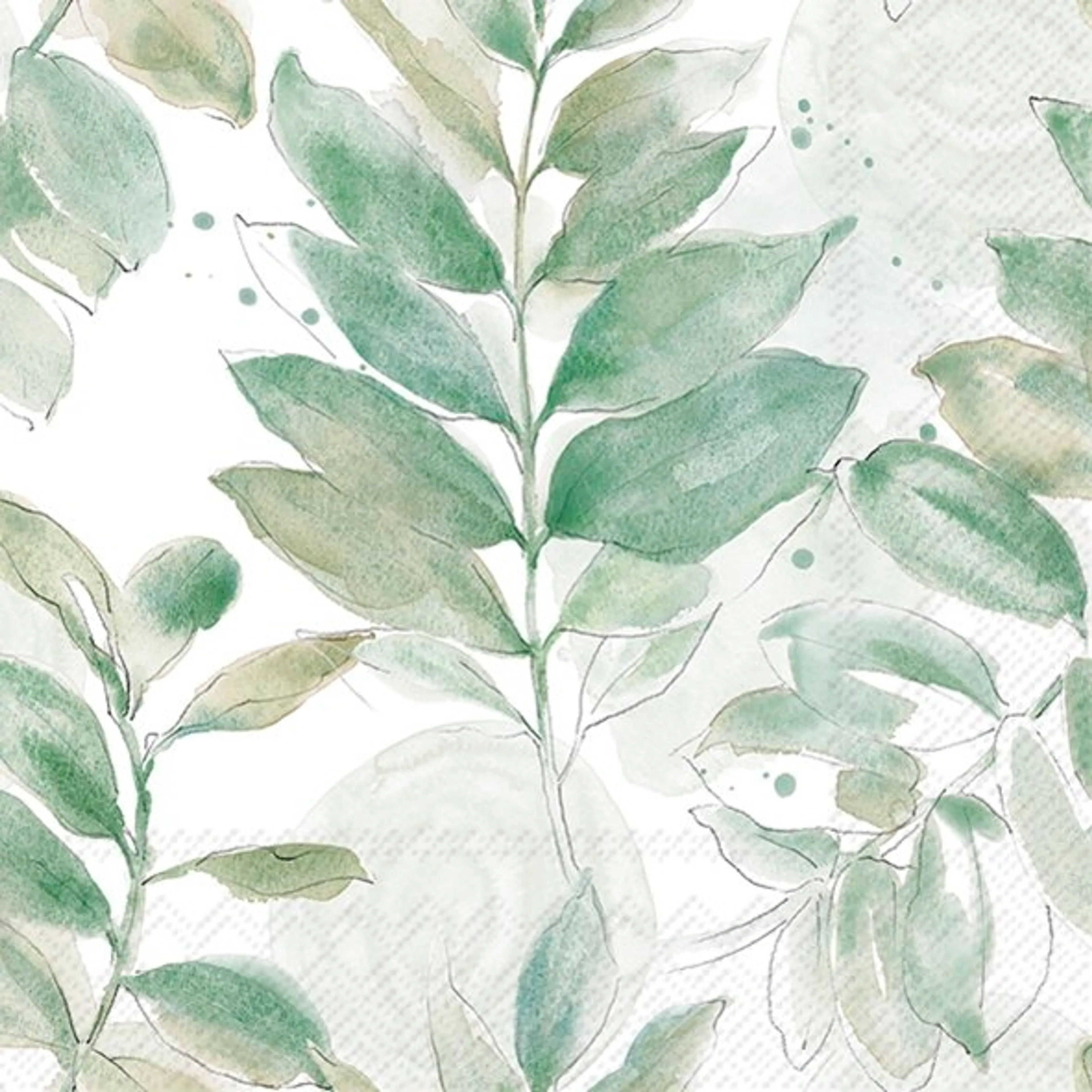 Serviette Soft Petal Leaves 20tlg.
