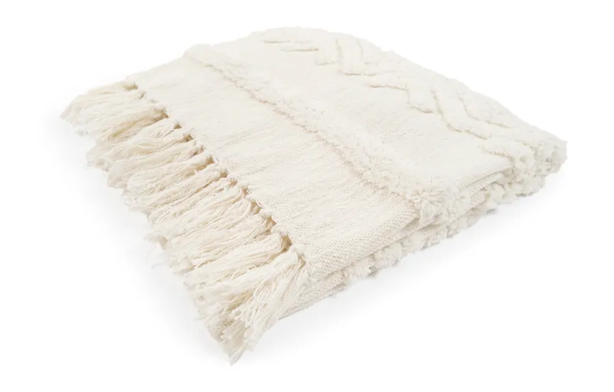 Plaid Adara beige hauptaufnahme