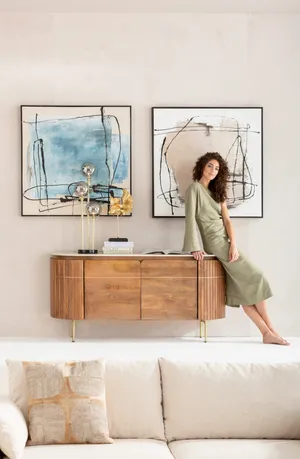 Wandbild 100 x 100 cm