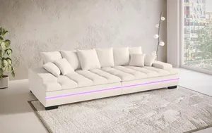 Bigsofa mit LED-Beleuchtung