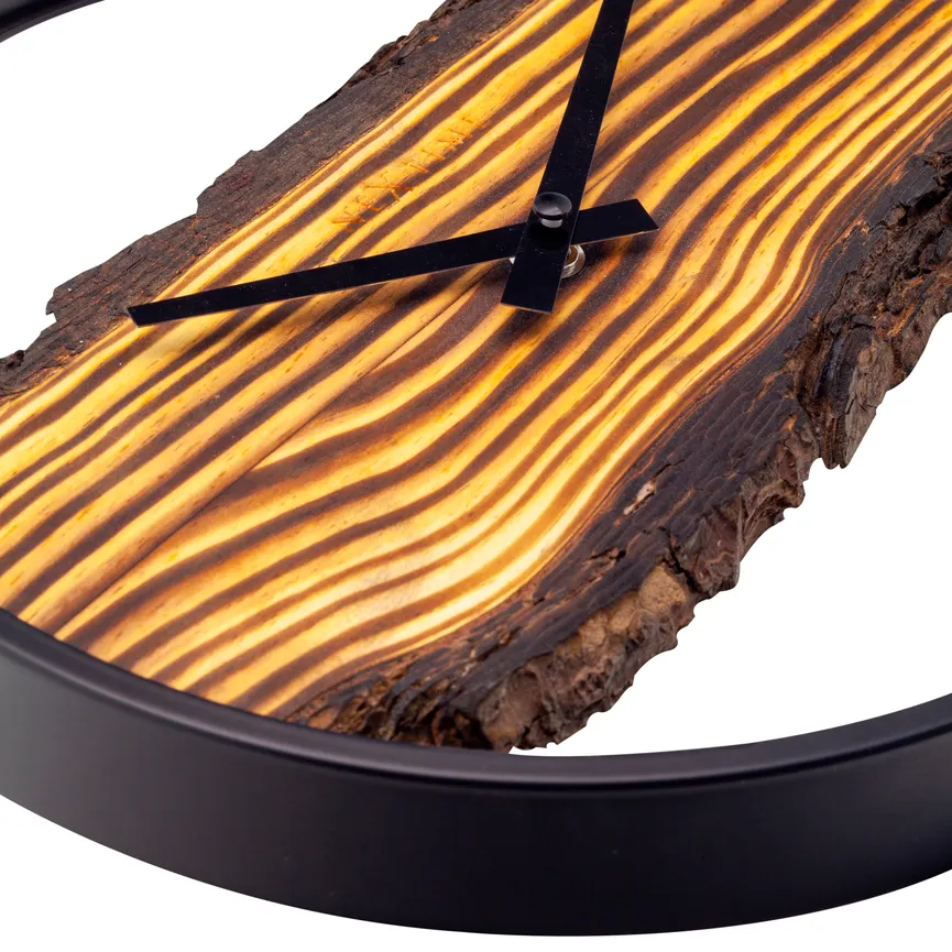 Quarzwanduhr "Forest" detail