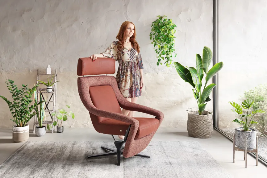 Sessel Yoko-3 DK schwarz milieu