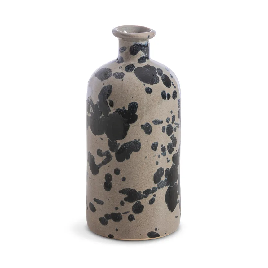 Vase "Opa" blau-creme hauptaufnahme