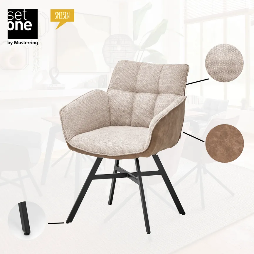 Stuhl BI-Color detail