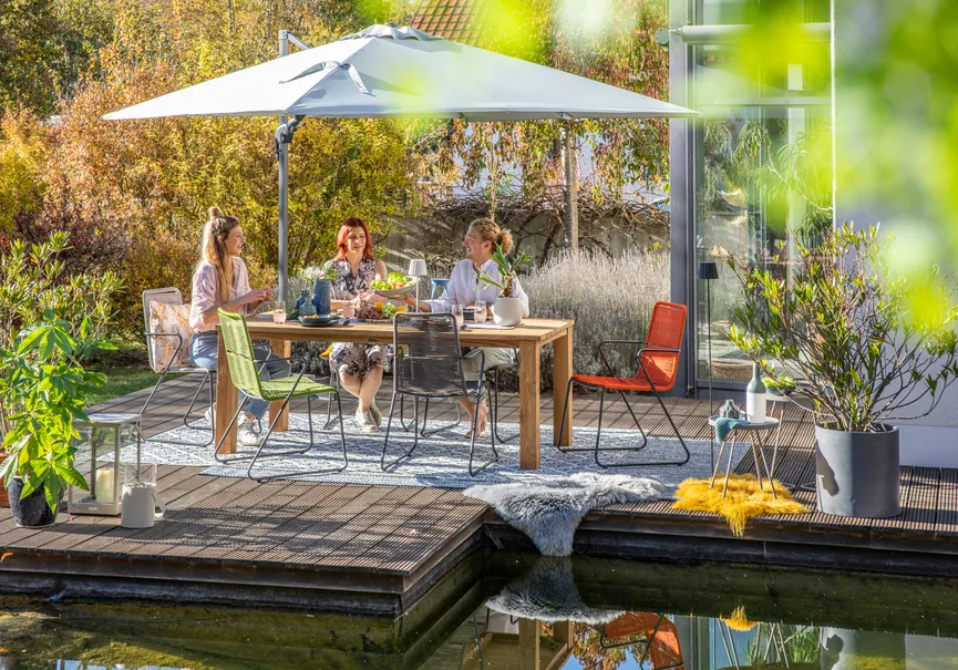 ** Gartenstuhl stapelbar milieu