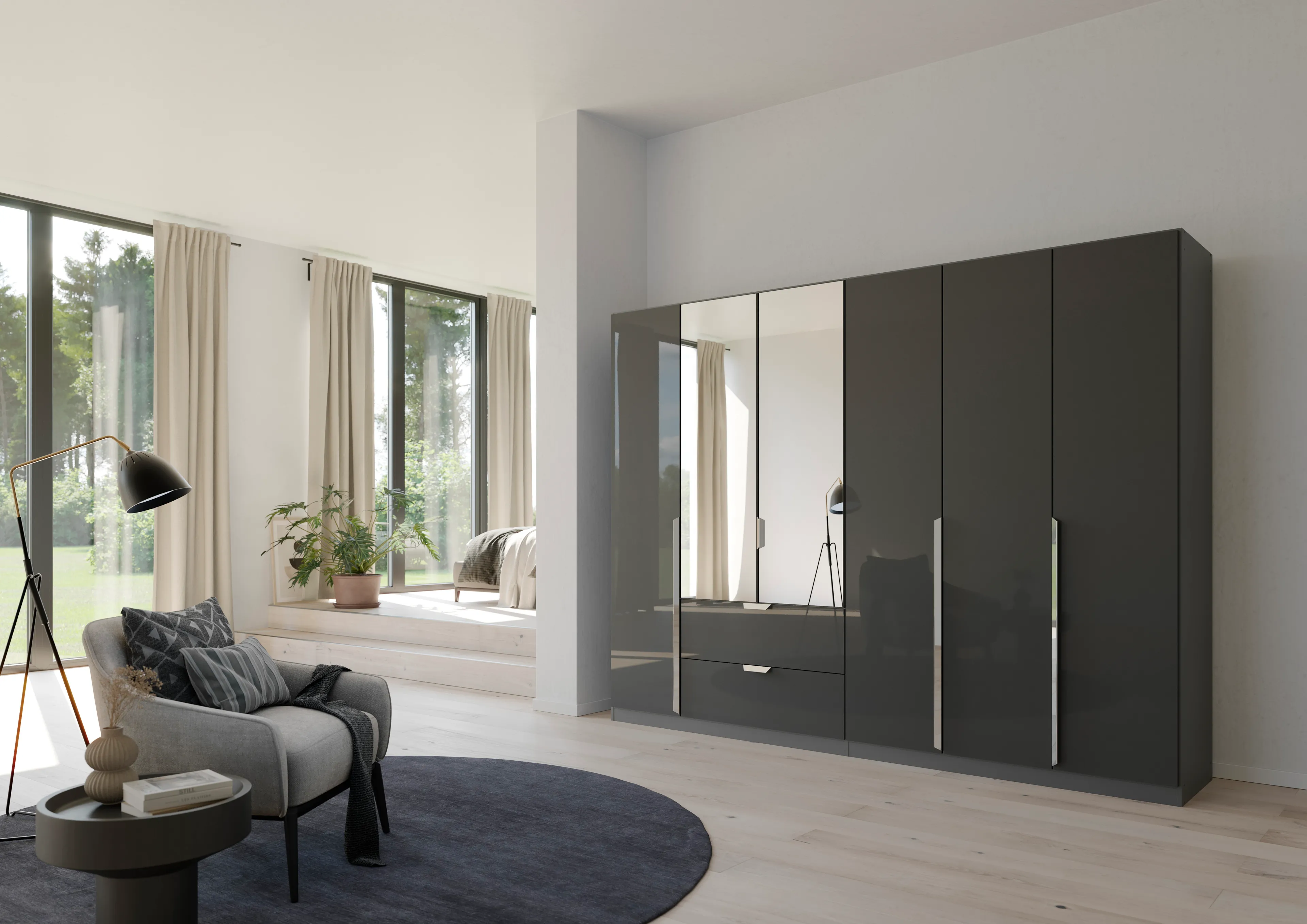 Kleiderschrank Ragona-Spin 271 x 210 cm 