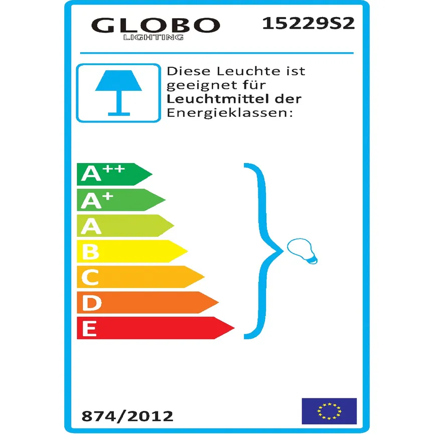 Stehleuchte "Clarke" energielabel