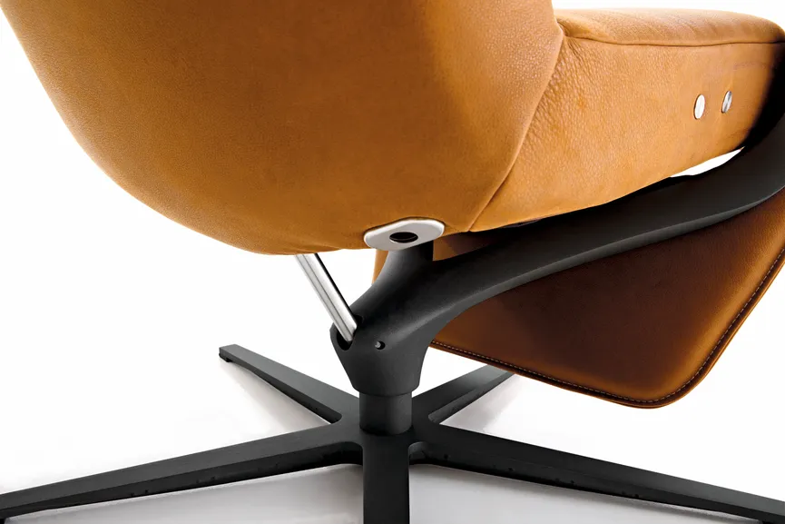 Sessel Yoko-1 DK schwarz detail