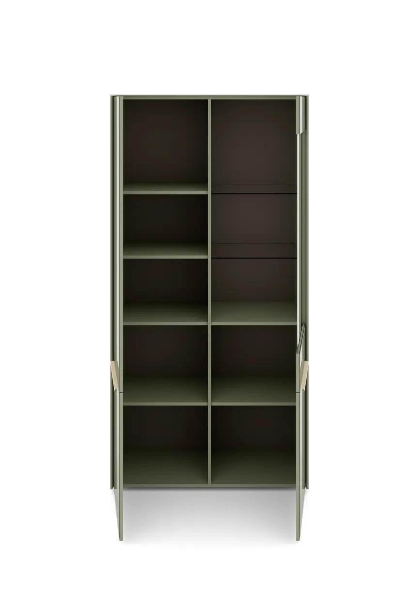 Vitrinenschrank detail