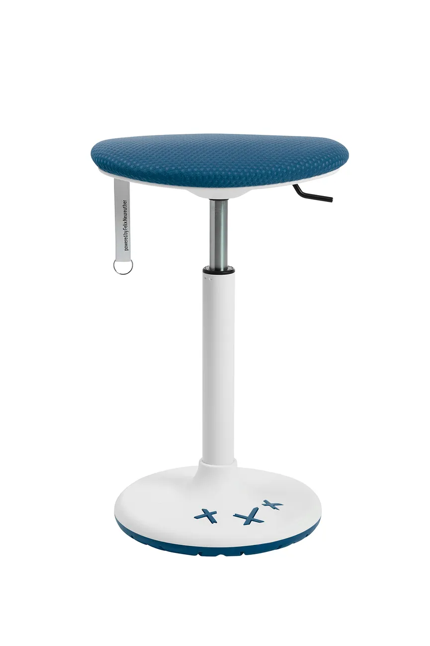 Sitz-/Stehhilfe petrolblau detail