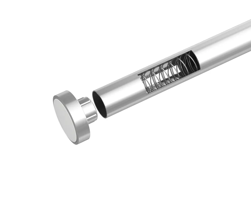 Duschstange Obleon chrom detail