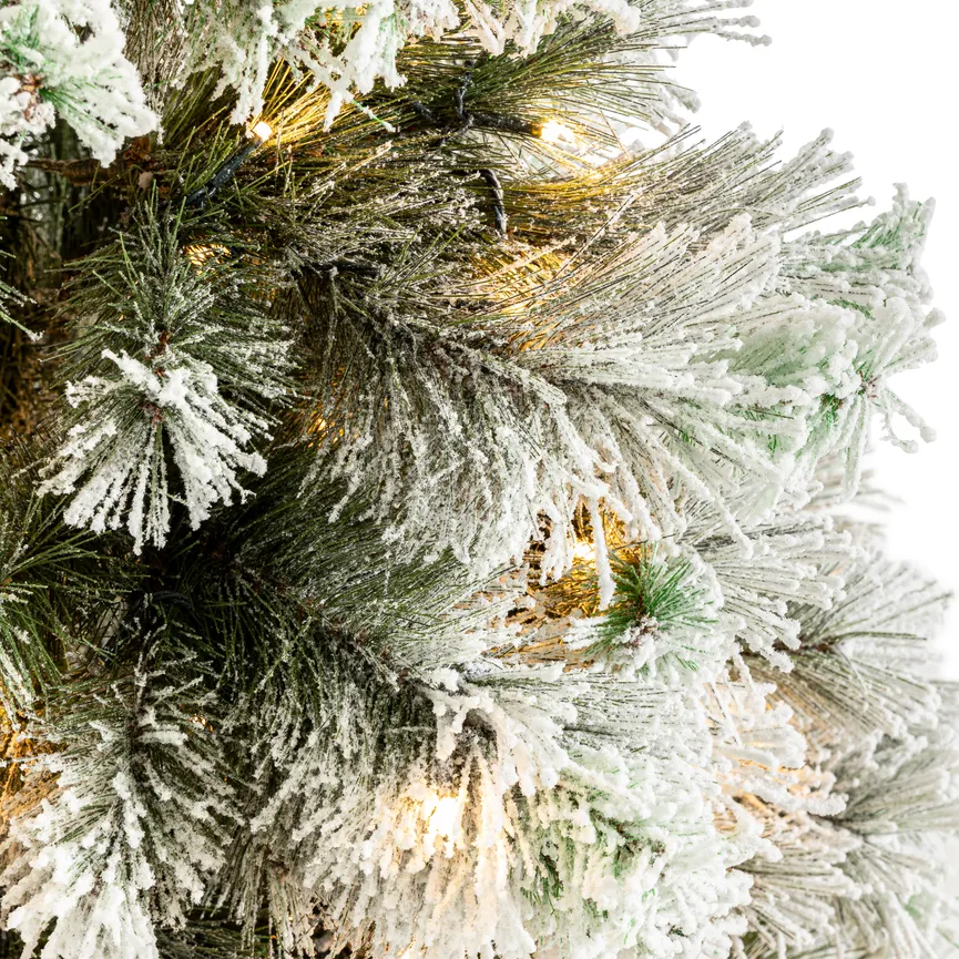 Tannenbaum mit Schnee S material_farbe