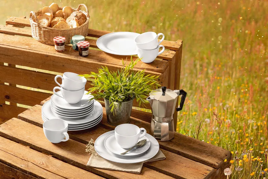 Kaffeeobertasse "Beat" 260 ml milieu