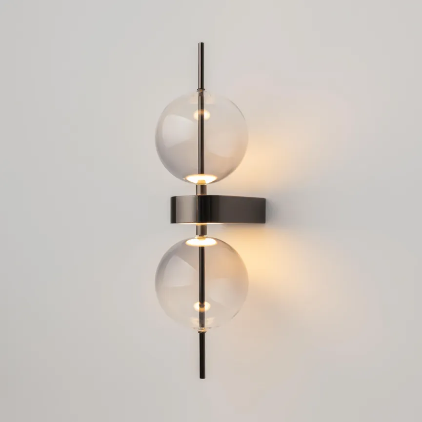 LED-Wandleuchte "Double Moon" milieu