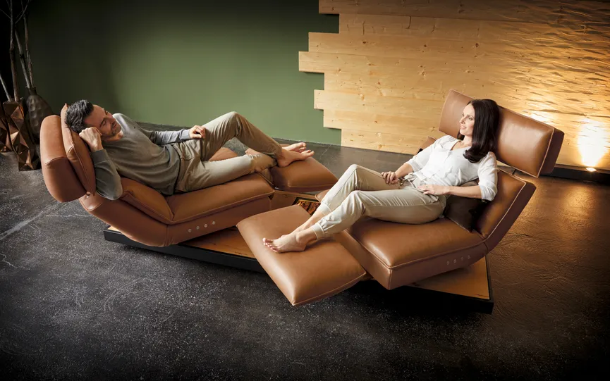 2-Sitzer mit Metallrahmen (C6) detail