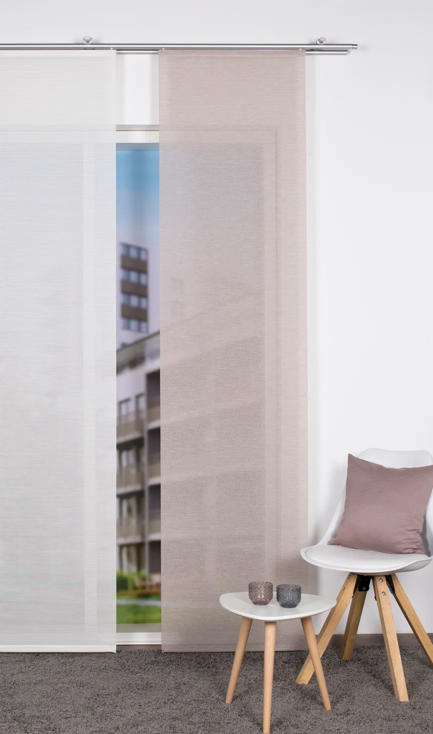 Schiebevorhang Bambusoptik milieu