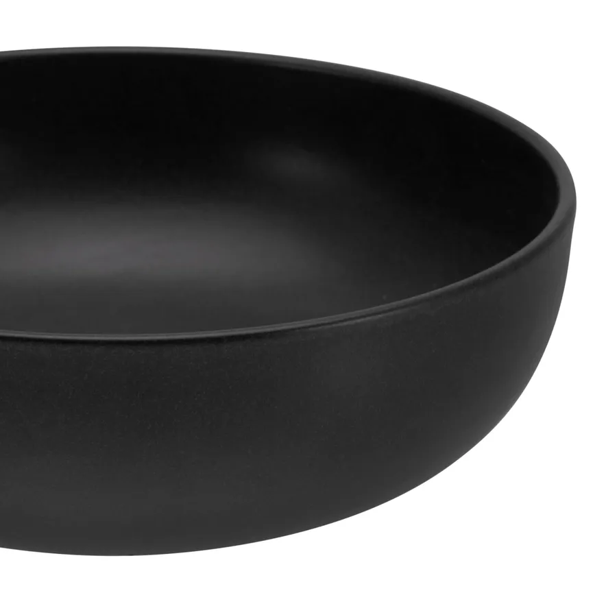 Schale "Uno" 2,8 Liter schwarz detail
