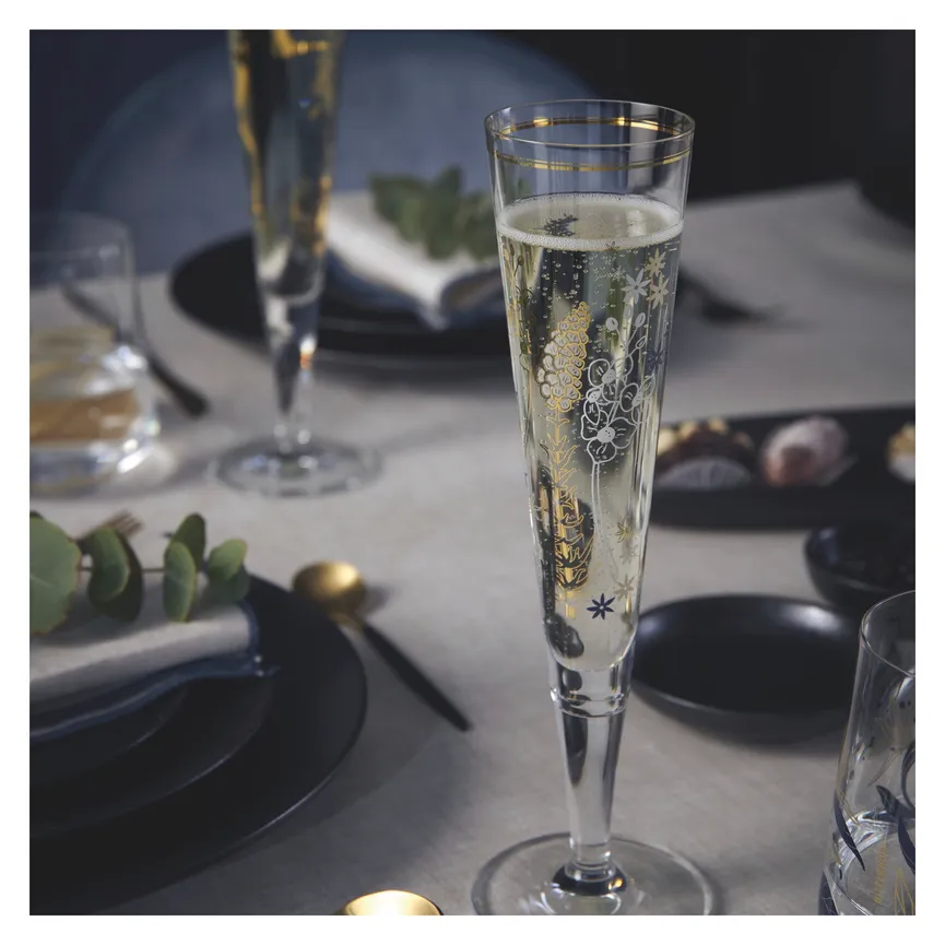 Champagnerglas "Goldnacht" milieu