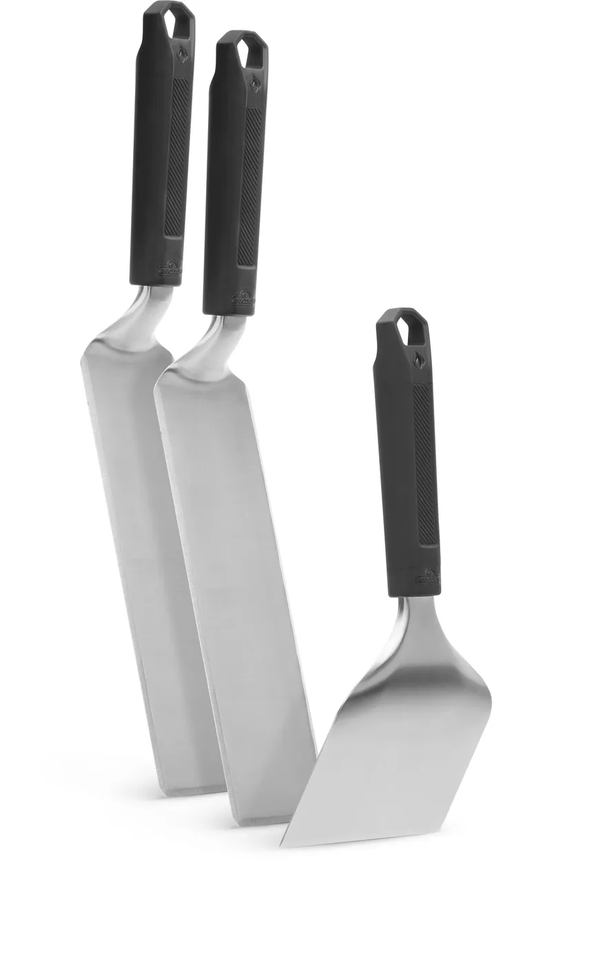 Spatelset Plancha mit Schaber detail