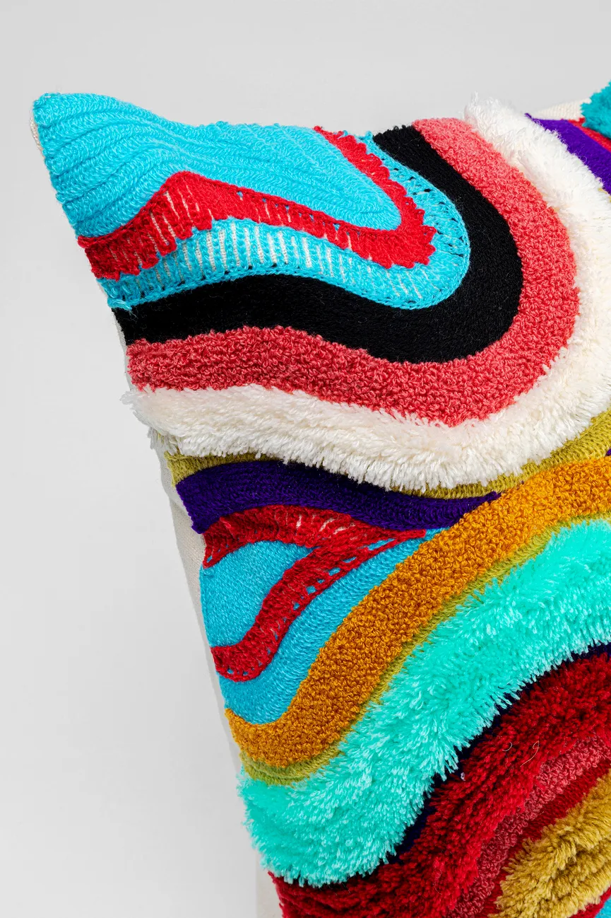 Kissen "Waves Multi" detail