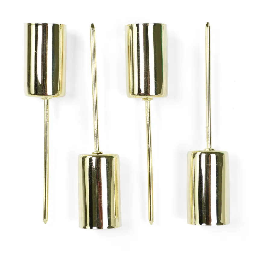 Stabkerzenhalter gold 4-tlg. hauptaufnahme