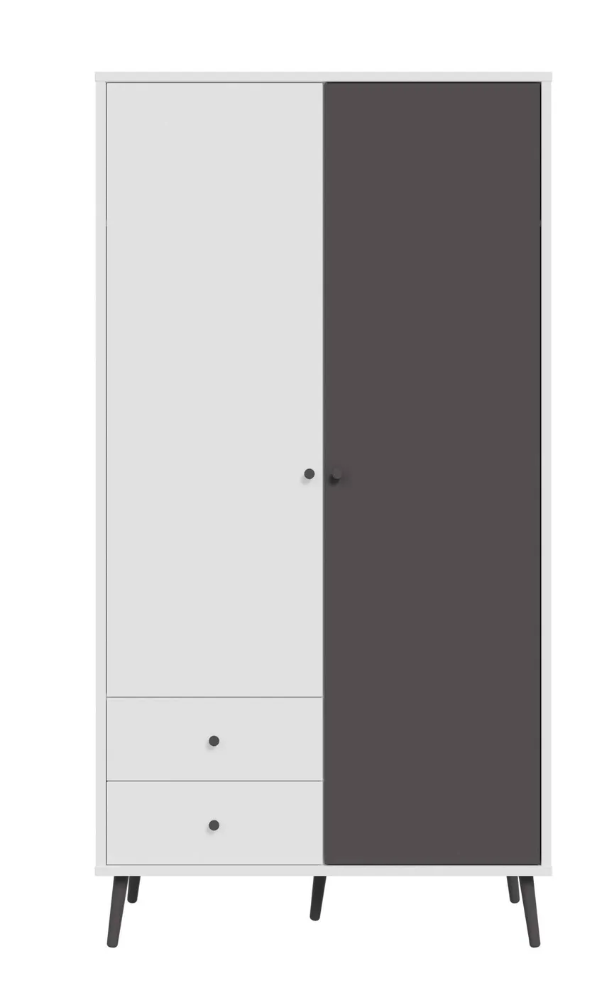 Kleiderschrank 2-trg. material_farbe