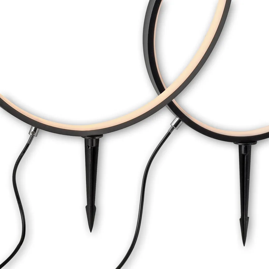 Erdspießleuchte "Zirkulu" detail