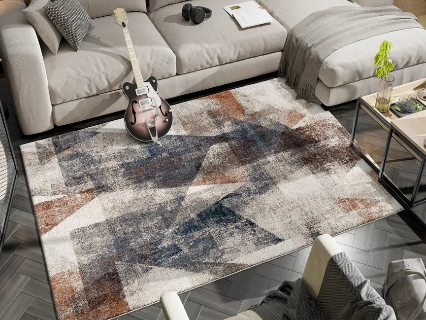 Designteppich milieu