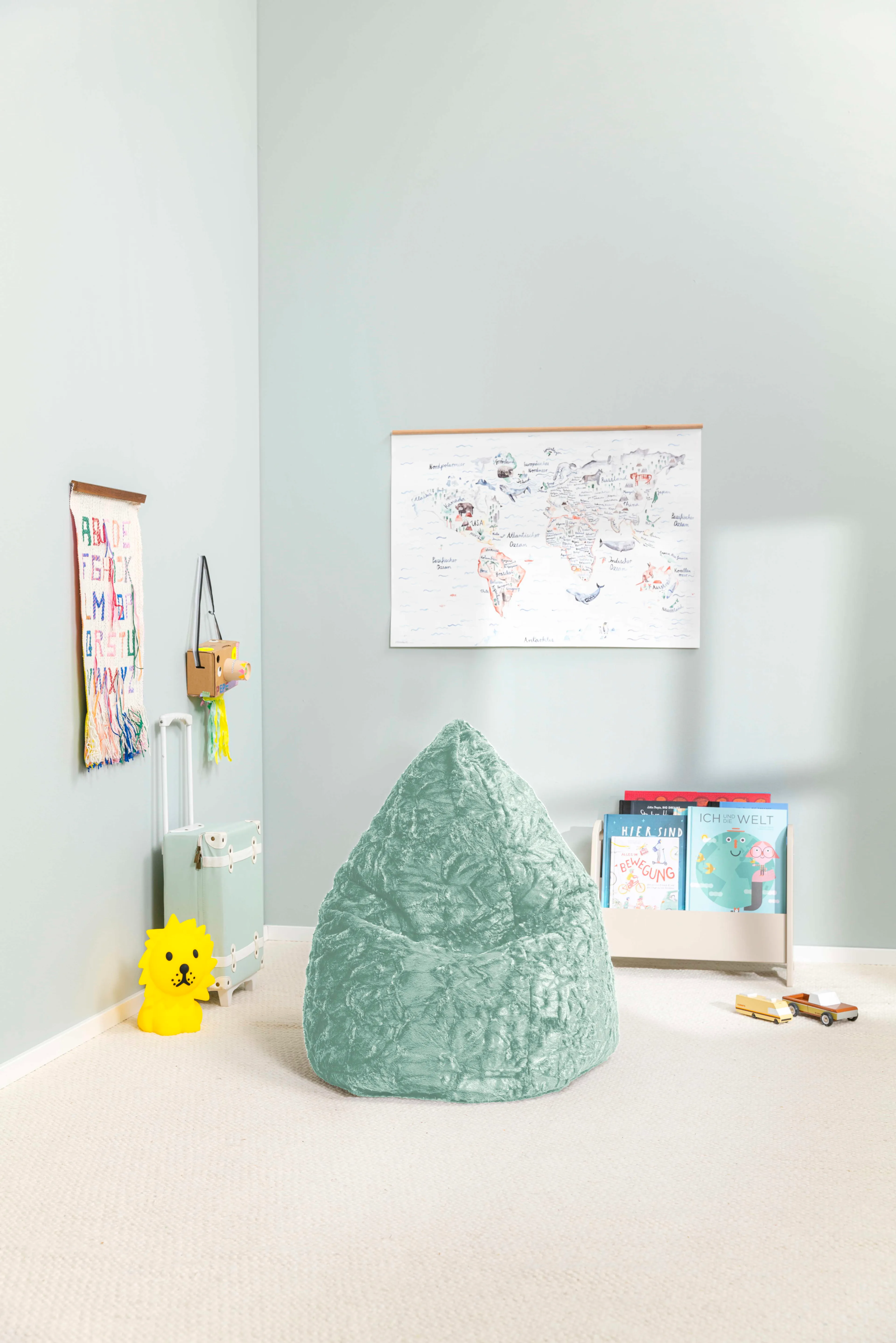 Sitzsack Beanbag Fluffy L