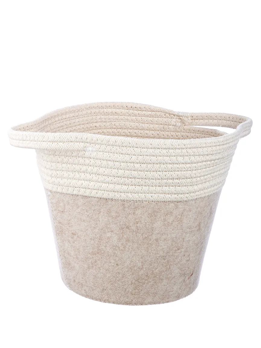 Korb "Corda" creme hauptaufnahme