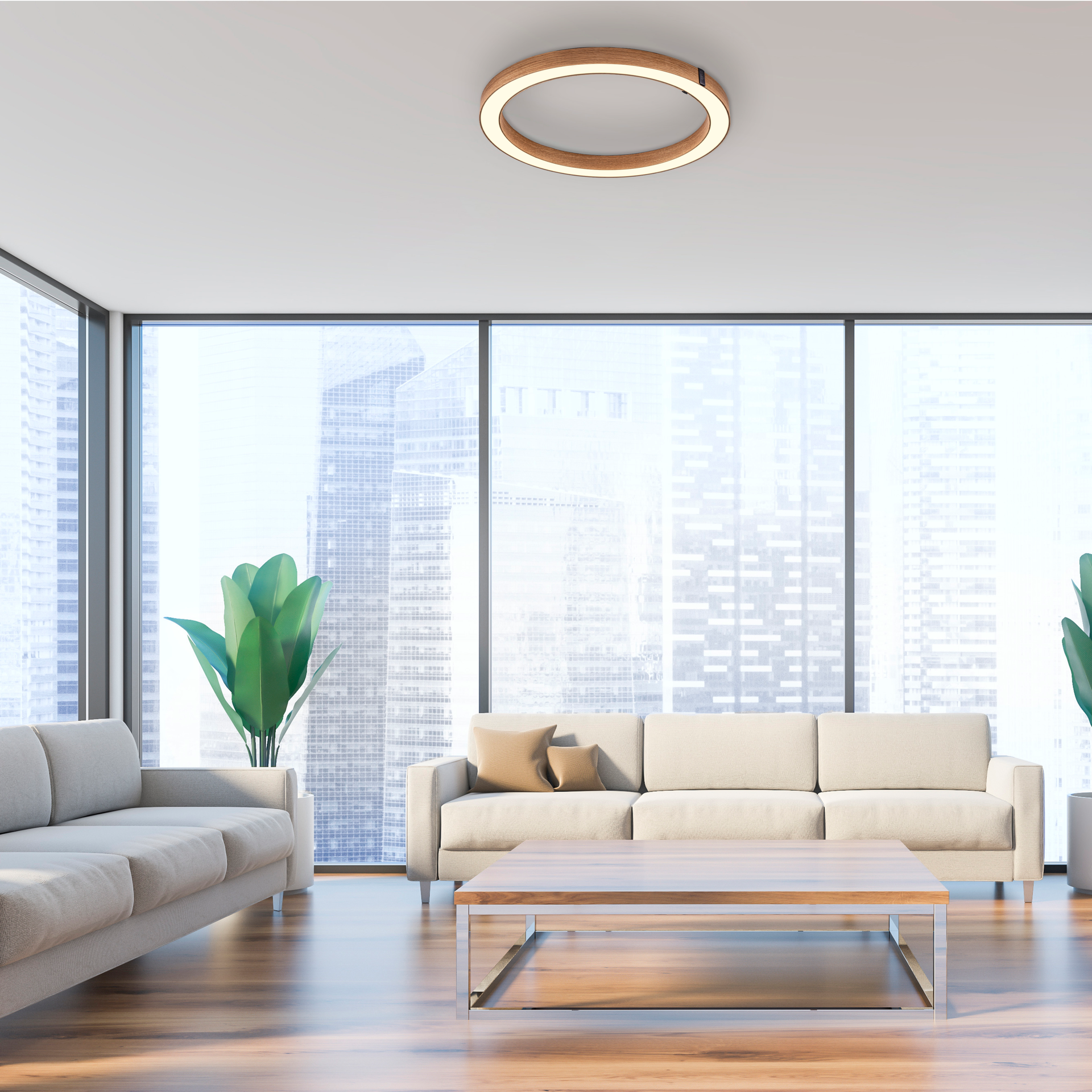 Deckenleuchte "PURE-Lines" milieu