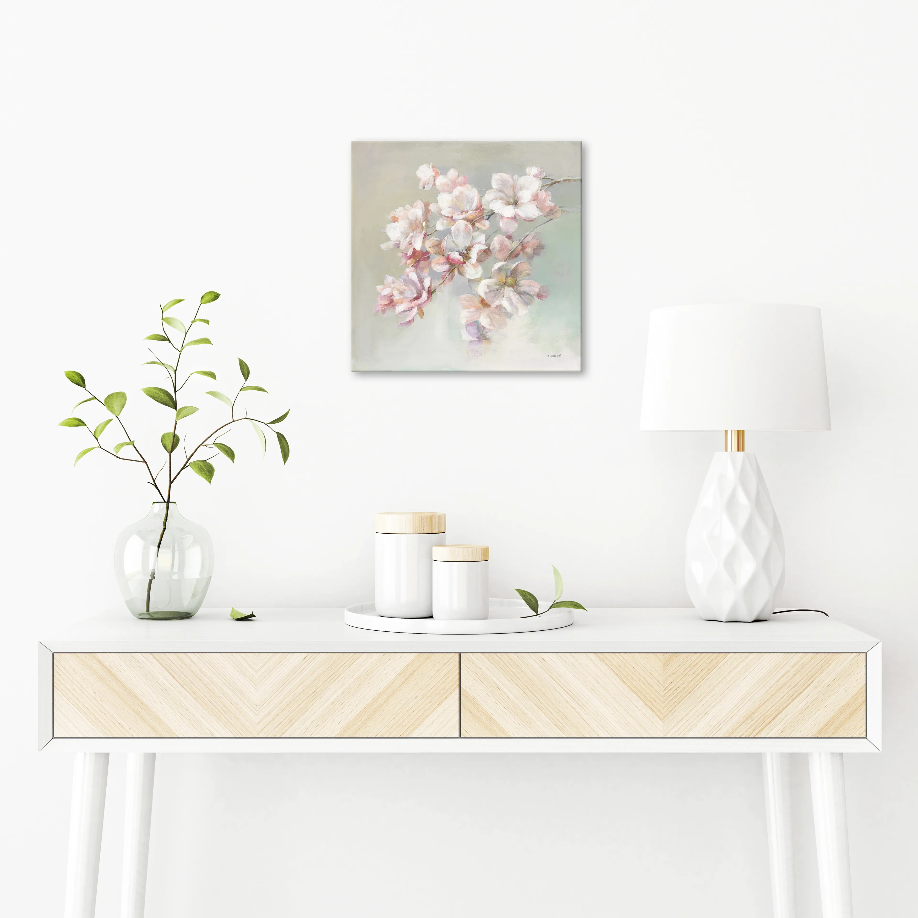 Wandbild 30 x 30 cm Suger Magnolia
