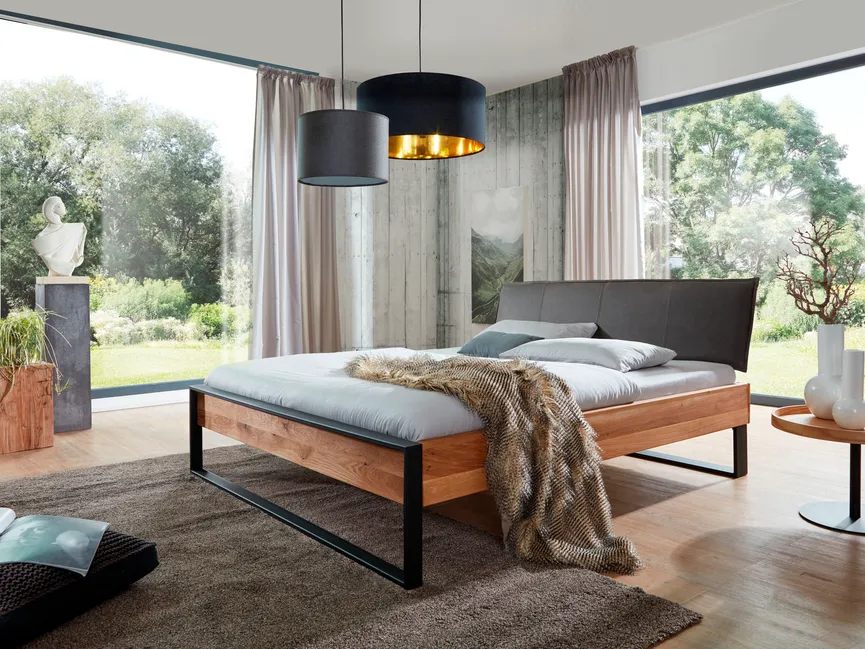 Massivholzbett LF 180x200 cm milieu