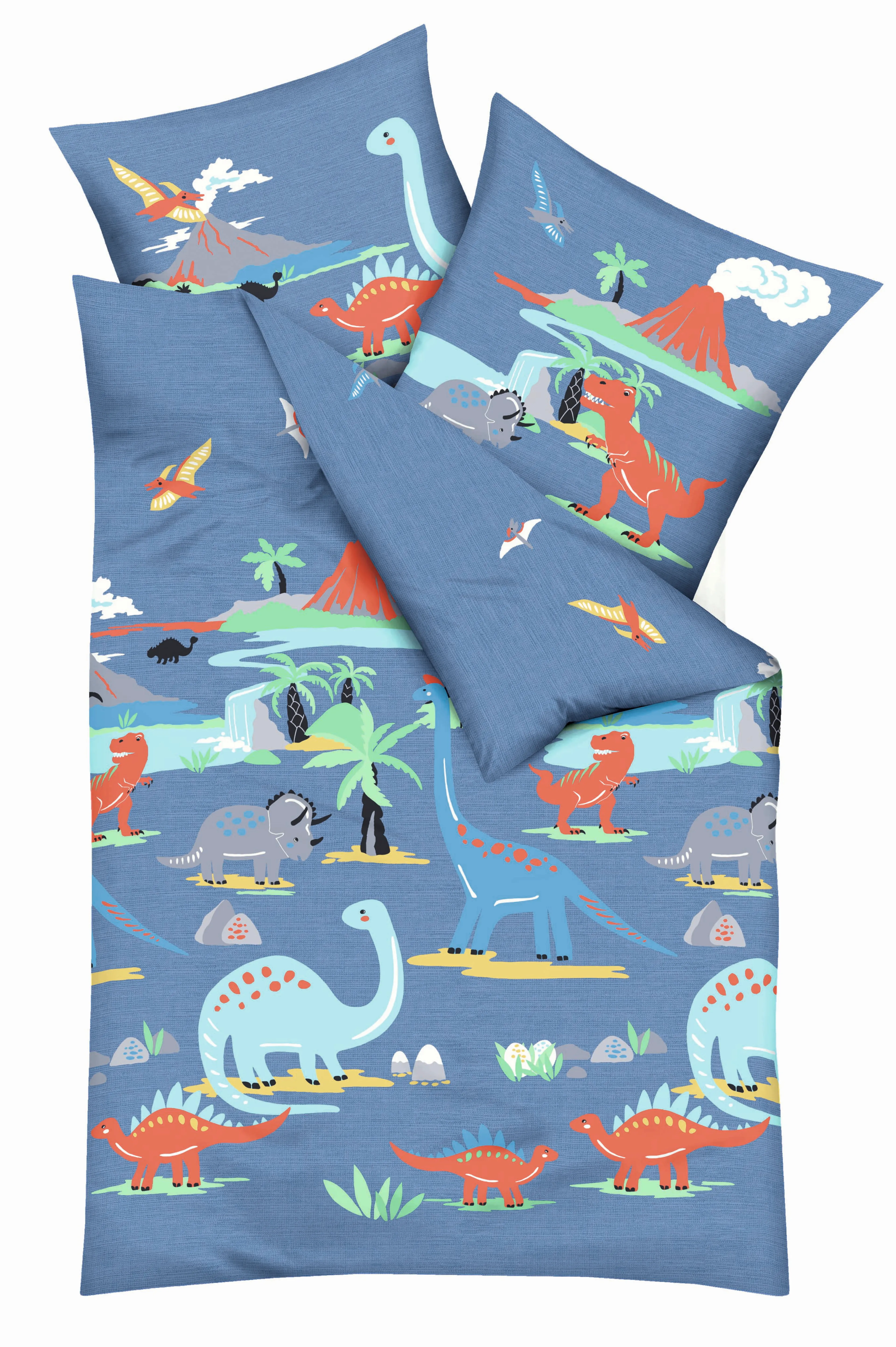 Bettwäsche  Dinosaurus 135 x 200 cm