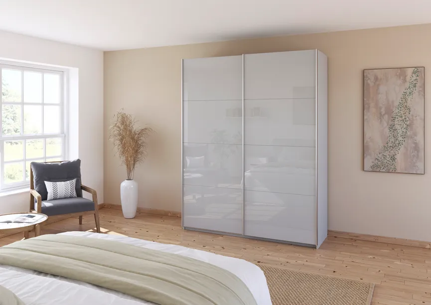 Schwebetürenschrank 2-trg. milieu