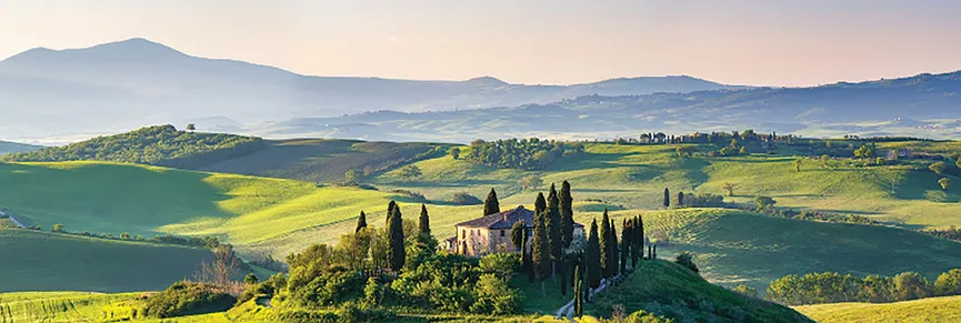 Landschaft ToskanaFlorentine L hauptaufnahme