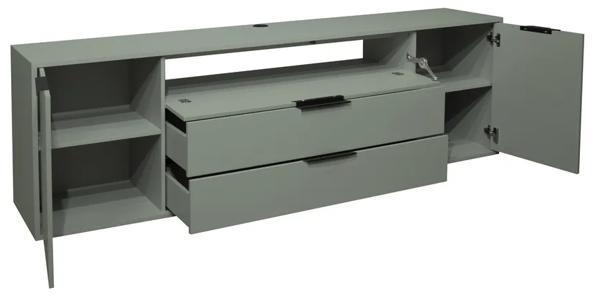Lowboard 2-trg., detail