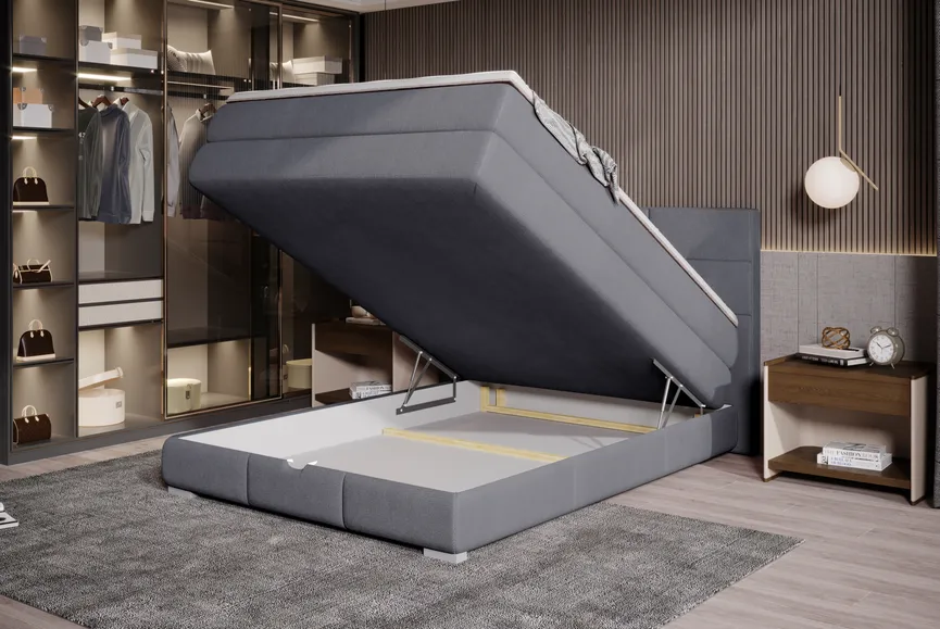 Boxspringbett 100x200 cm milieu