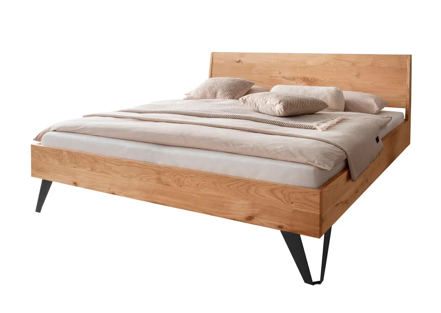 Massivholzbett 160x200 cm hauptaufnahme