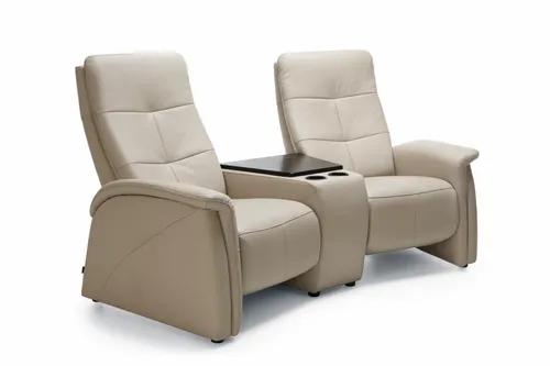 Rundsofa mit Zwischentisch