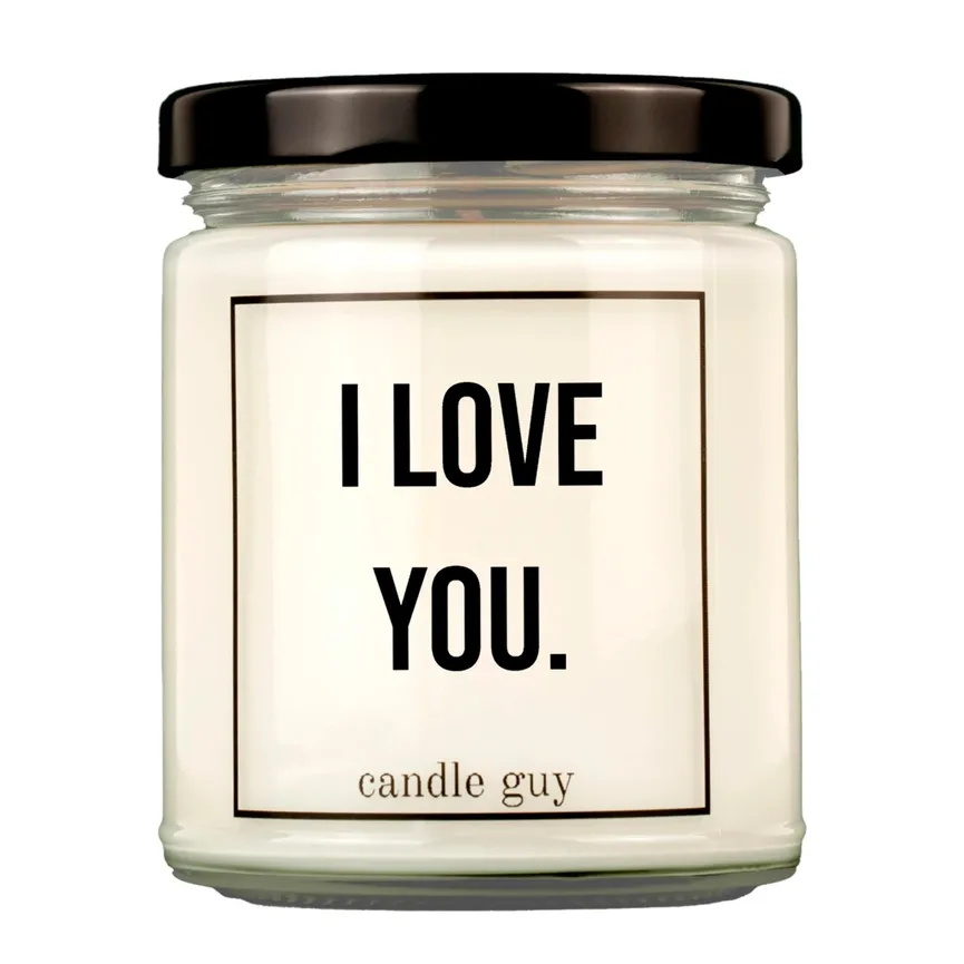 Duftkerze "I love you" 200 g hauptaufnahme