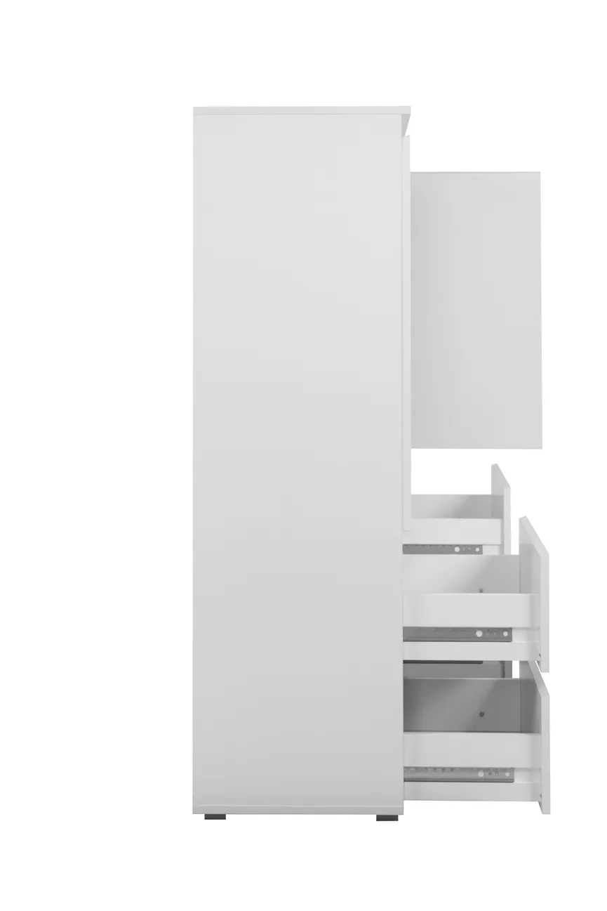 Highboard 3-trg. detail