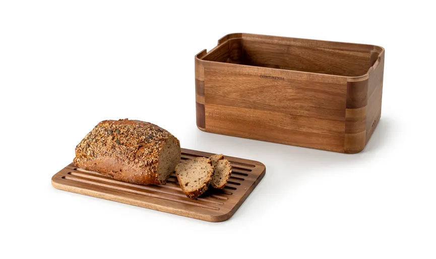 Brotkasten Akazie detail